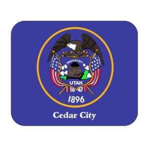  US State Flag   Cedar City, Utah (UT) Mouse Pad 