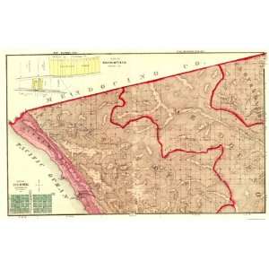   , MENDOCINO AND CLOVERDALE CALIFORNIA (CA) 1877 MAP