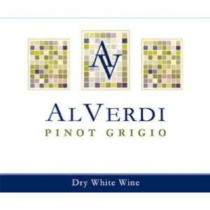  2011 Alverdi Pinot Grigio 750ml Grocery & Gourmet Food