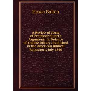   in the American Biblical Repository, July 1840 Hosea Ballou Books
