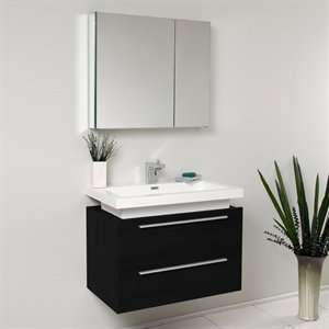   FVN8080BW FFT1051CH Medio Modern Bathroom Vanity