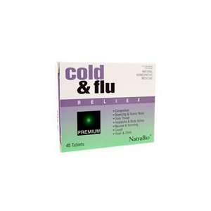  Cold And Flu Homeopathic   48 tabs., (Natra Bio) Health 