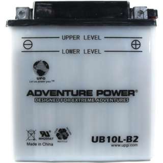 Batteriesinaflash UPG UB10L B2 12V 11Ah Motorcycle Battery Replaces 