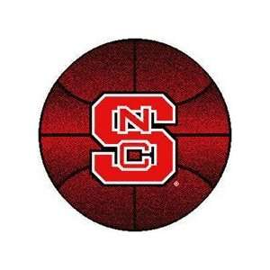   Carolina State Wolfpack 24 Basketball Shaped Rug