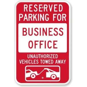   Vehicles Towed Away (with Car Tow Graphic) High Intensity Grade Sign