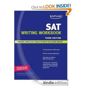 Kaplan SAT Writing Workbook Kaplan  Kindle Store
