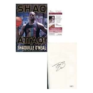   Shaquille ONeal Autographed Shaq Attaq Book
