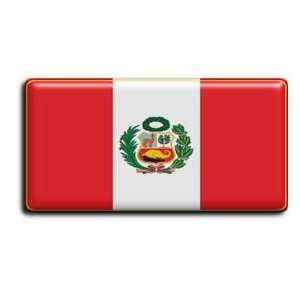  Peru   3D Decals (Rect) Automotive