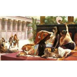  Cleopatra Testing Poisons on Condemned Prisoners