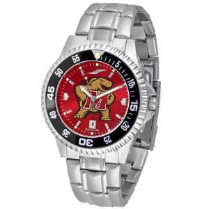   Terrapins UMD NCAA Mens Competitor Anochrome Watch