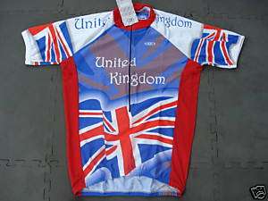 New UNITED KINGDOM Team Cycling Flag UK Jersey size XXL  