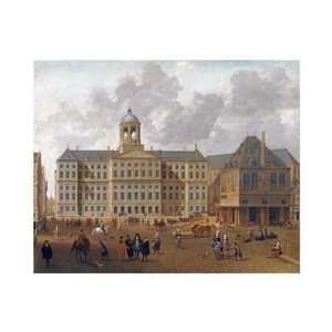  Isaac Van Nickele   The Town Hall On The Dam, Amsterdam 