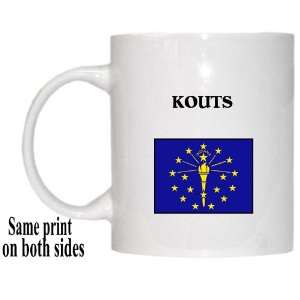  US State Flag   KOUTS, Indiana (IN) Mug 