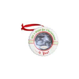   Gift Co. Holiday All I want for Christmas Ultrasound Ornament Baby