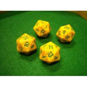  Speckled Lotus 20 Sided Dice Toys & Games