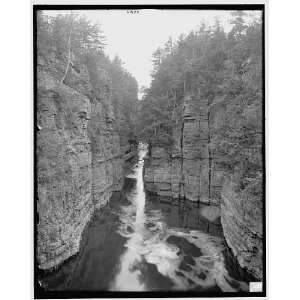  The Pool,toward flume,Ausable Chasm,N.Y.