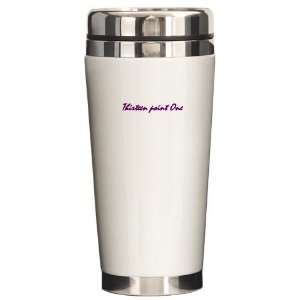  Thirteen point one Running Ceramic Travel Mug by  