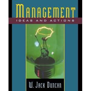  Management Ideas and Actions [Paperback] W. Jack Duncan Books