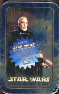 STAR WARS AOTC COUNT DUKU ATTACK OF THE CLONES TIN  