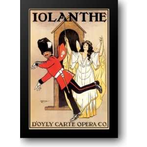  Iolanthe DOyly Carte Opera Company 24x33 Framed Art 