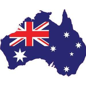 Australia map sticker / decal