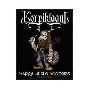  Korpiklaani Happy Little Boozer Metal Music Band Woven 