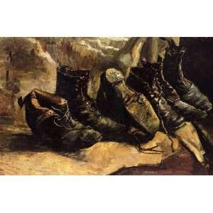   name   Three Pair of Shoes By Gogh Vincent van