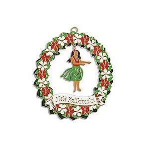  Hawaiian Hula Girl Christmas Ornament