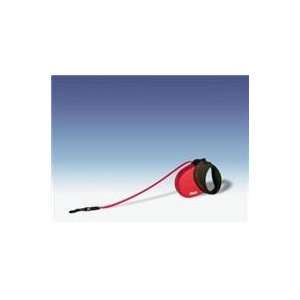 RETRACTABLE ALL BELT LEASH, Color RED; Size SMALL (Catalog Category 