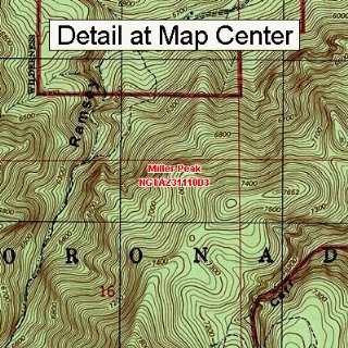   Map   Miller Peak, Arizona (Folded/Waterproof)