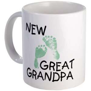 New Great Grandpa green New baby Mug by  Kitchen 