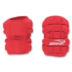  Brine Lopro D Lacrosse Arm Pads (Red)
