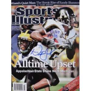 App State Dexter Jackson Signed NL Sports Illustrated   Autographed 