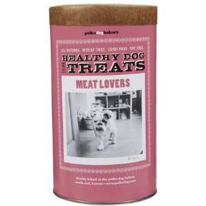 Polka Dog Bakery Healthy Dog Treats Tall Cans   Meat Lovers (Quantity 