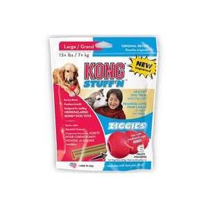  Kong Ziggies Healthy Dog Treats large 8 oz bag 6 count 