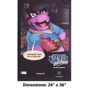  SLY 2 Band Of Thieves PS2 24x36 Poster 