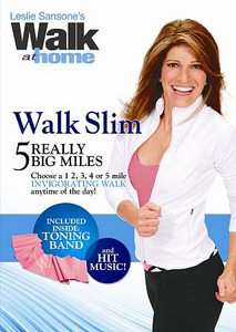Leslie Sansone Walk Slim   5 Really Big Miles DVD, 2011  