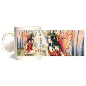Autumn Fairy Coffee Mug GCB02MG By Gretchen Raisch Baskin