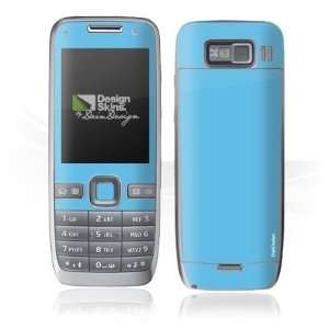  Design Skins for Nokia E52   Azurblau Design Folie 