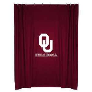  Collegiate Oklahoma Sooners Sidelines Shower Curtain 