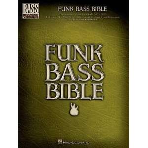  Funk Bass Bible   Bass Recorded Versions Musical 
