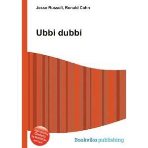  Ubbi dubbi Ronald Cohn Jesse Russell Books