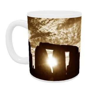  Sunset over Stonehenge Wiltshire   Mug   Standard Size 