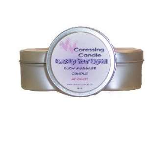  Caressing Candle Body Massage Candle, Apricot Health 