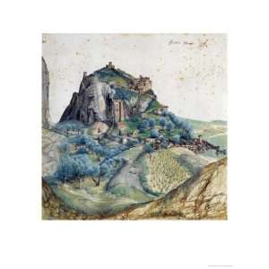  View of Val DArco in South Tyrol, 1495 Giclee Poster 