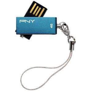  PNY Technologies, 4GB Micro Swivel USB Flash Blu (Catalog 