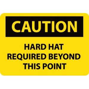  SIGNS HARD HAT REQUIRED BEYOND TH