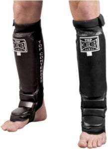 TOP CONTENDER MMA SHIN GUARDS instep pads grappling ufc  