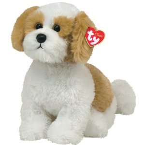  TY Classic   Barley   Beige dog with White Toys & Games