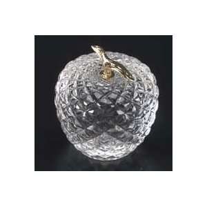  Creative Gifts APPLE PAPERWEIGHT, CRYSTAL 3